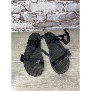 Xero Shoes Z-Trek Zero Drop Black Hiking Minimalist Barefoot Sandals Women 8M US
